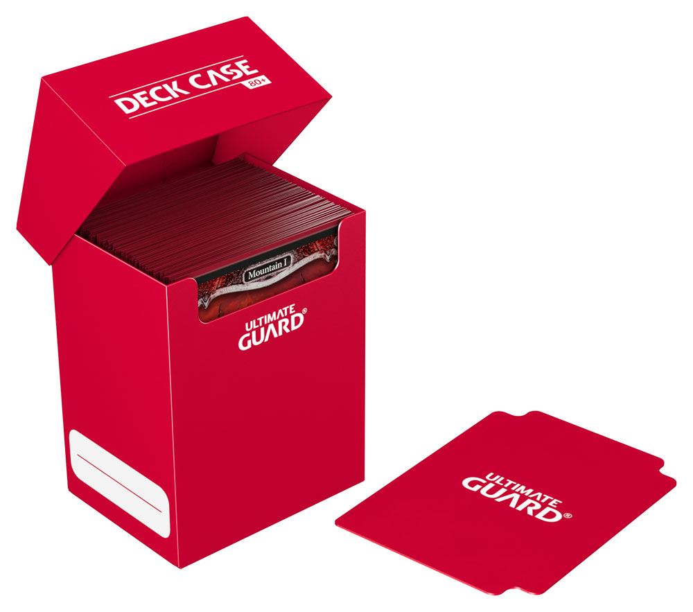 Ultimate Guard Deck Case 80+ - Red P061740