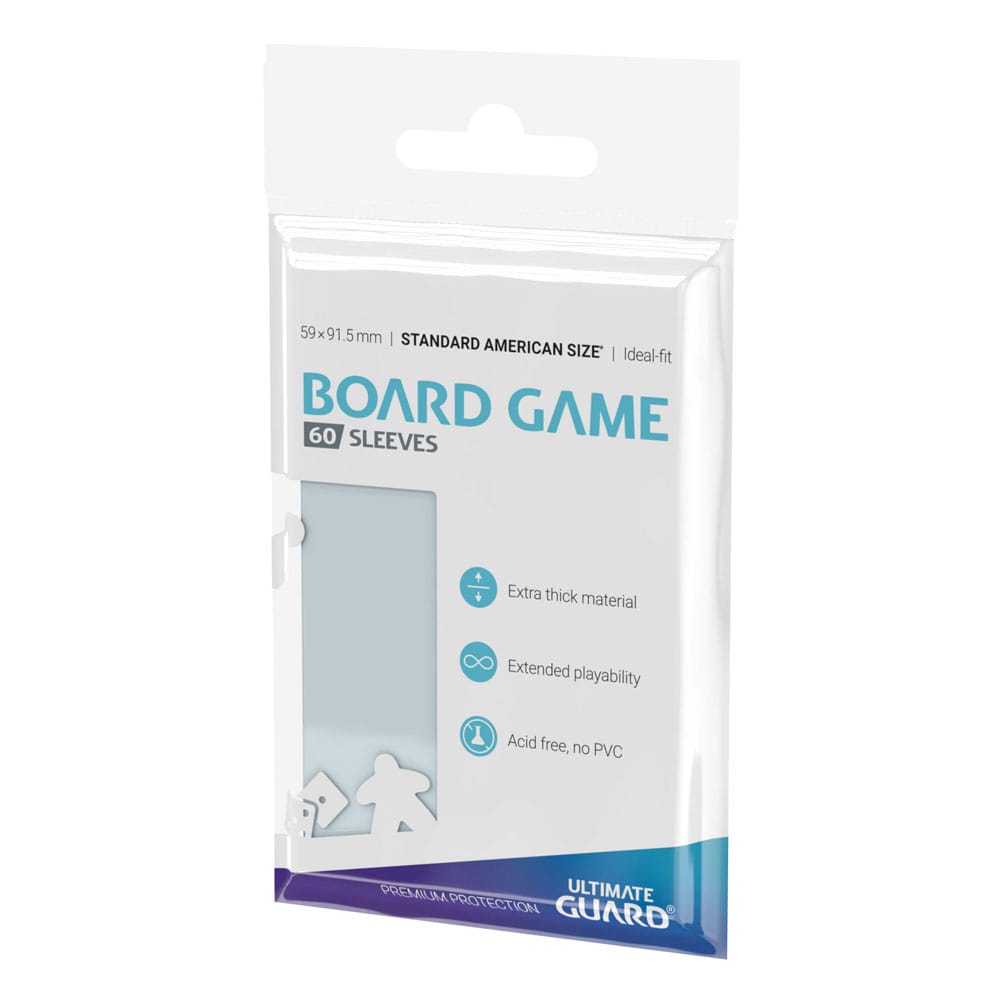 Ultimate Guard Board Game Sleeves (60) - Standard American P061748