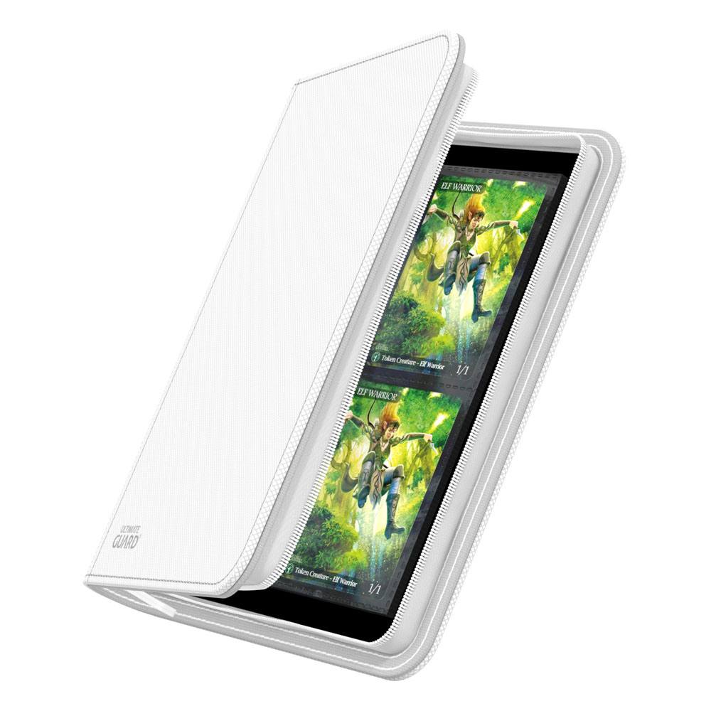Ultimate Guard Zipfolio 160 8-Pocket Xenoskin - White P061772