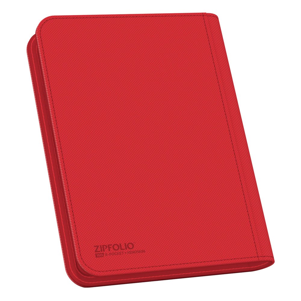 Ultimate Guard Zipfolio 160 8-Pocket Xenoskin - Red P061775