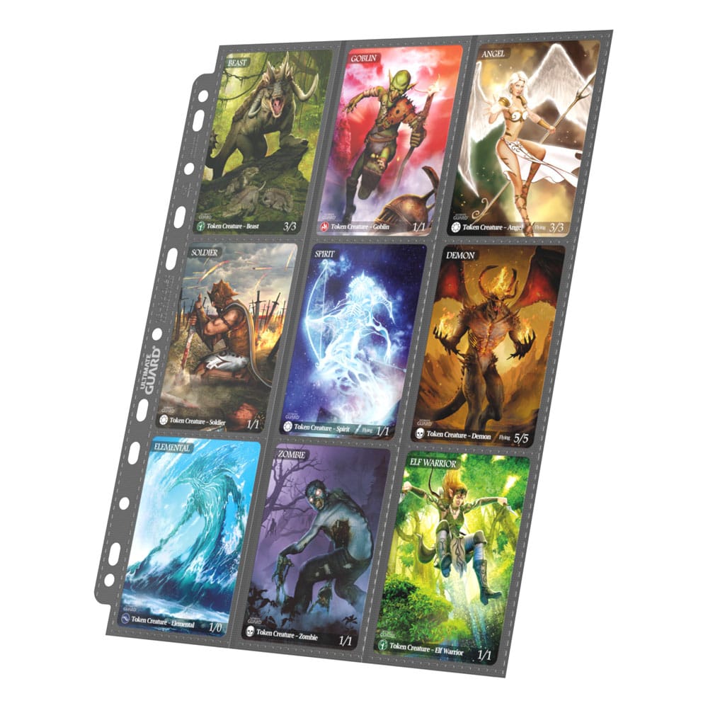 Ultimate Guard 18-Pocket Pages Side-Loading (10) - Grey P061788