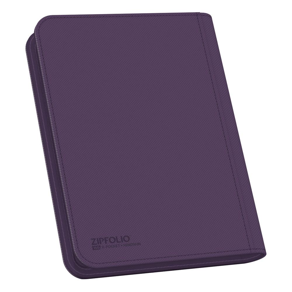 Ultimate Guard Zipfolio 160 8-Pocket Xenoskin - Purple P061793