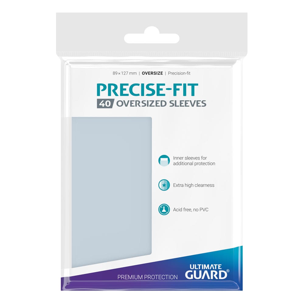 Ultimate Guard Precise-Fit Oversized Sleeves (40) P061804
