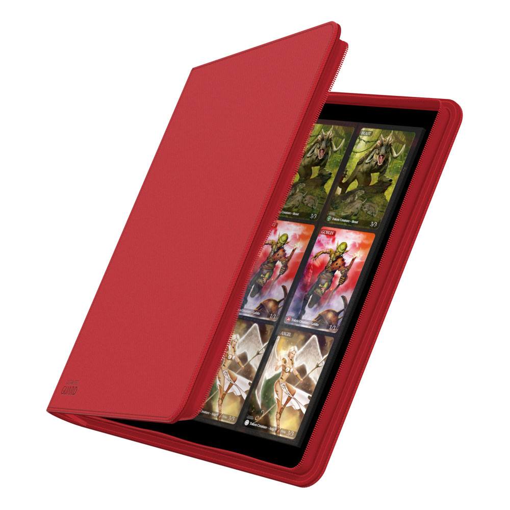 Ultimate Guard Zipfolio 480  24-Pocket Xenoskin - Red P061812