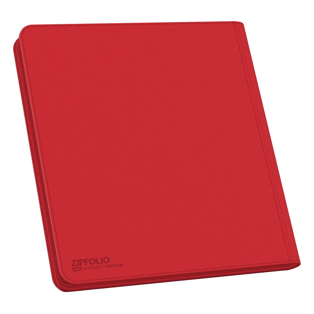 Ultimate Guard Zipfolio 480  24-Pocket Xenoskin - Red P061812