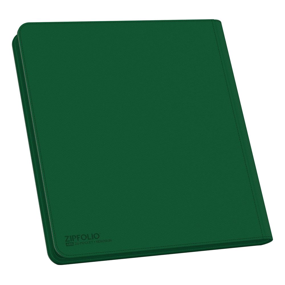Ultimate Guard Zipfolio 480  24-Pocket Xenoskin - Green P061813