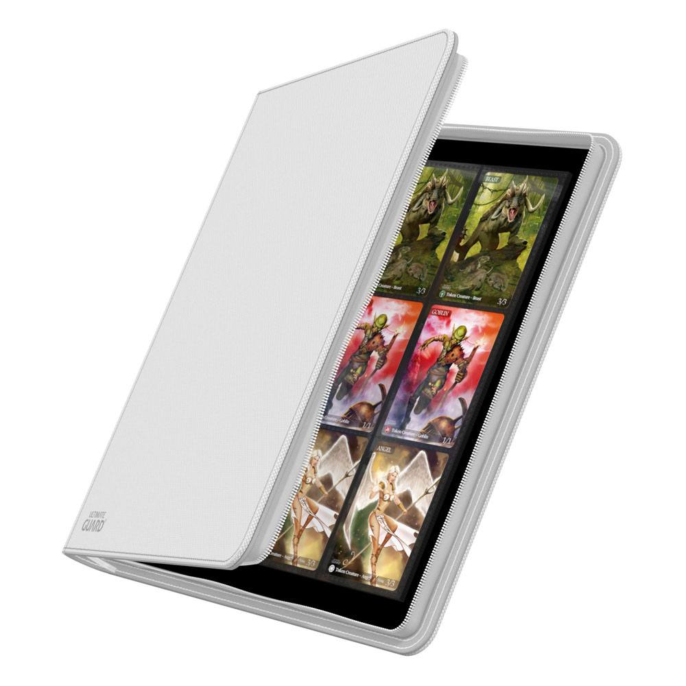 Ultimate Guard Zipfolio 480  24-Pocket Xenoskin - White P061814