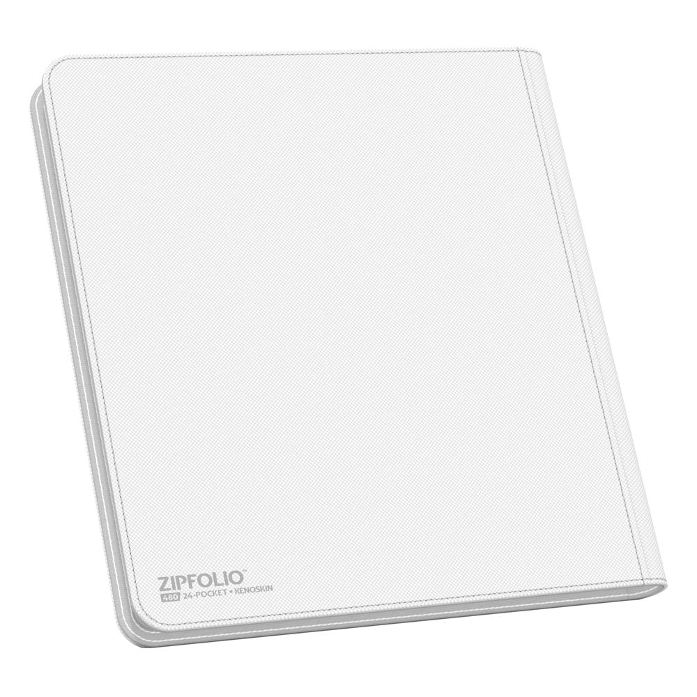Ultimate Guard Zipfolio 480  24-Pocket Xenoskin - White P061814