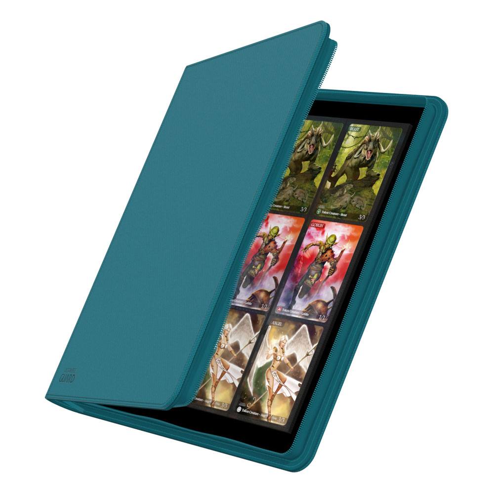 Ultimate Guard Zipfolio 480  24-Pocket Xenoskin - Petrol P061815