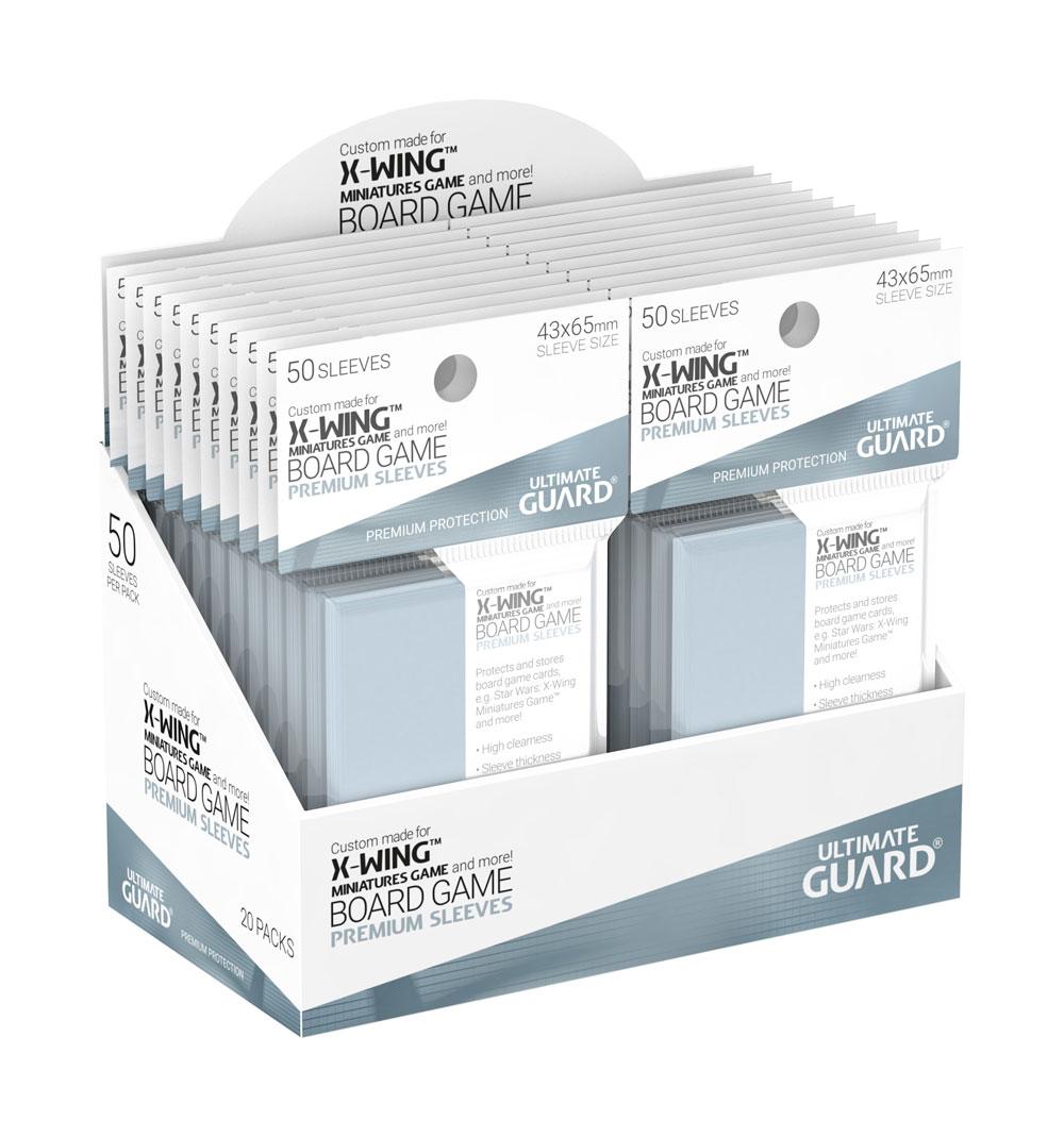 Ultimate Guard Board Game Sleeves (50) - X-Wing Miniatures Game P061816