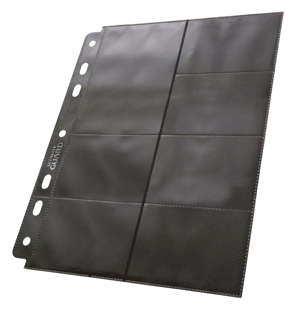 Ultimate Guard 14-Pocket Supreme Compact Pages Standard + Mini American (10) - Black P061822