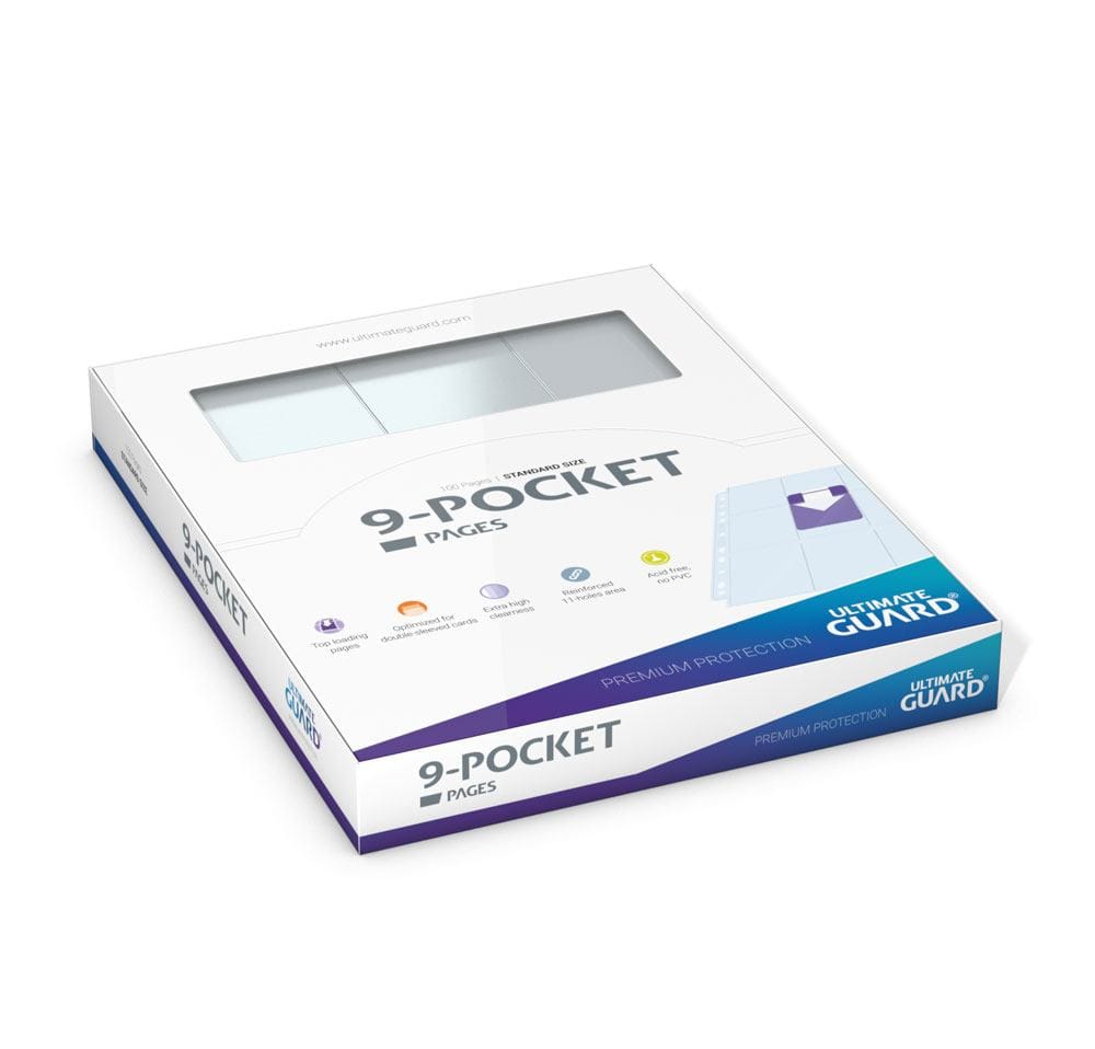 Ultimate Guard 9-Pocket Pages Top-Loading (100) - Transparent P061865
