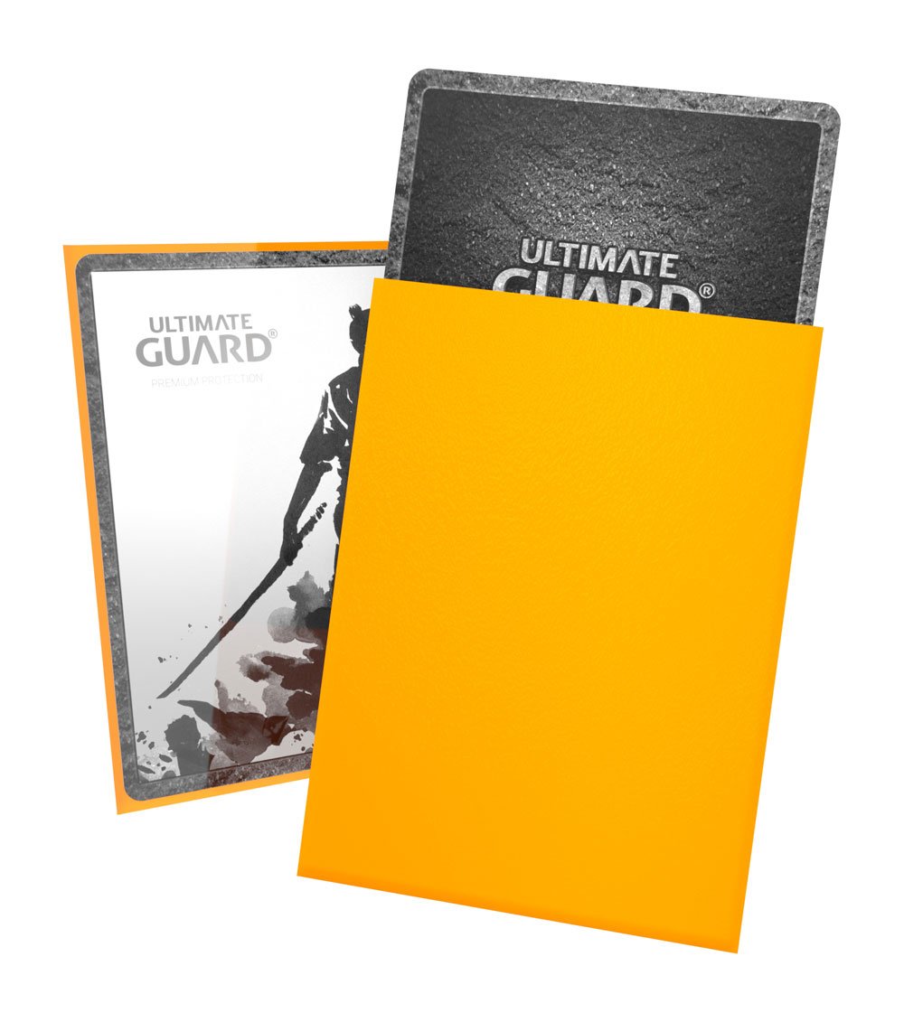 Ultimate Guard Katana Sleeves Standard Size (100) - Yellow P061867