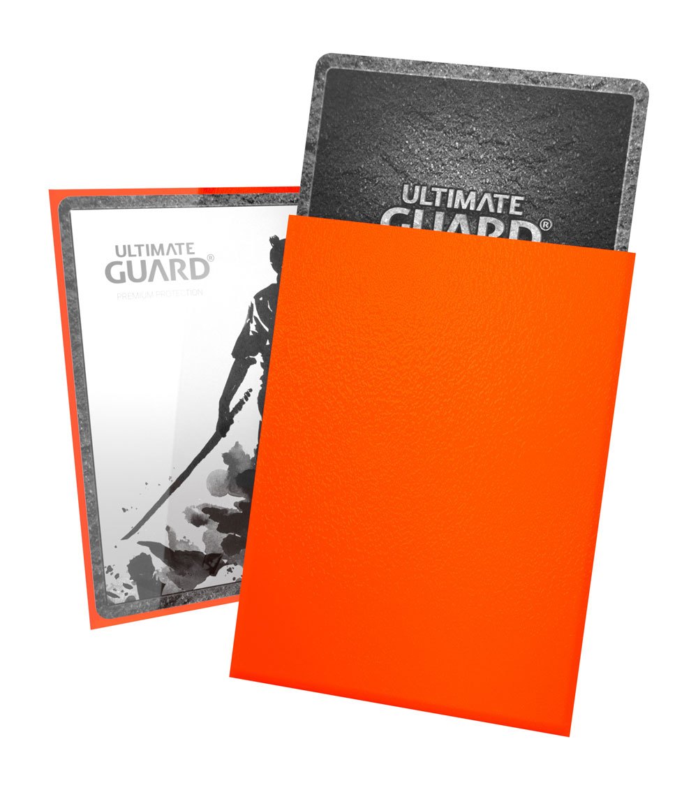 Ultimate Guard Katana Sleeves Standard Size (100) - Orange P061868