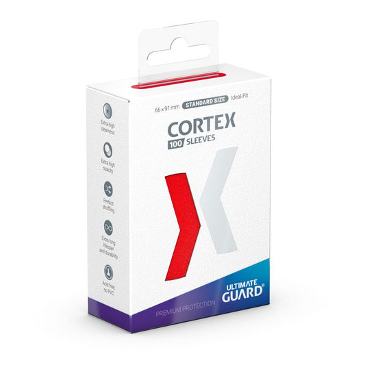 Ultimate Guard Cortex Sleeves Standard Size (100) - Red P061909