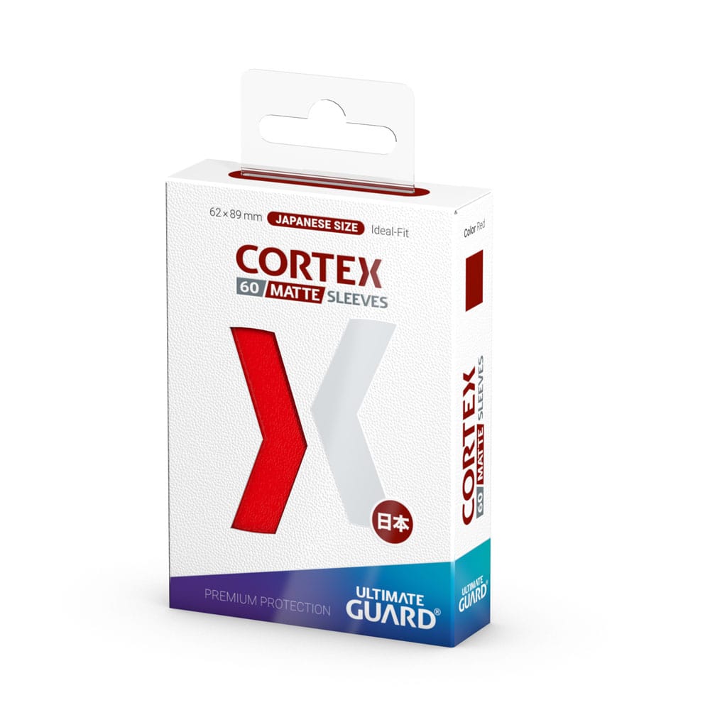 Ultimate Guard Cortex Sleeves Matte Japanese Size (60) - Red P061927
