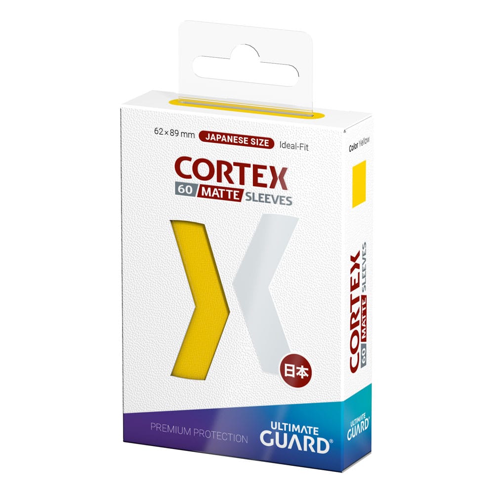 Ultimate Guard Cortex Sleeves Matte Japanese Size (60) - Yellow P061933
