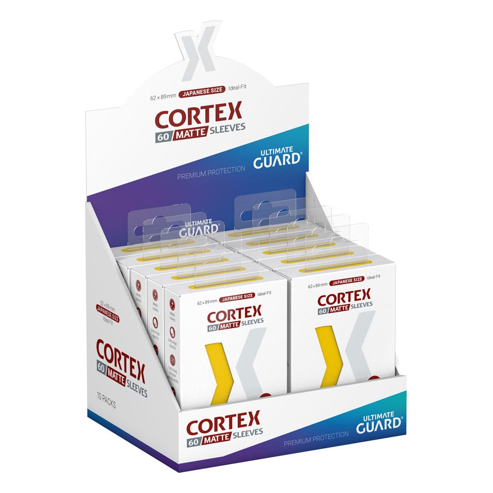 Ultimate Guard Cortex Sleeves Matte Japanese Size (60) - Yellow P061933