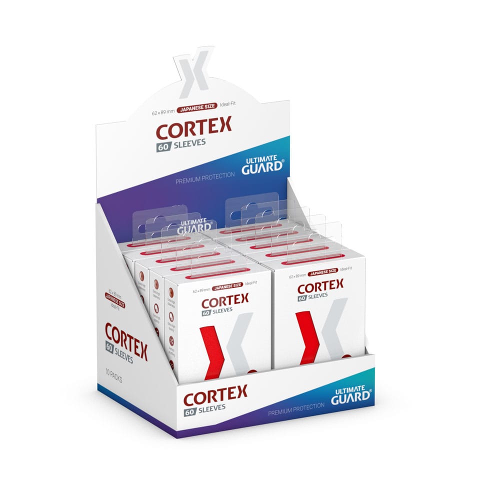 Ultimate Guard Cortex Sleeves Japanese Size (60) - Red P061936