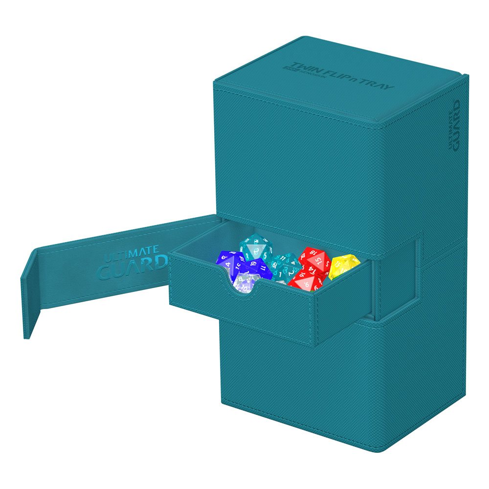 Ultimate Guard Twin Flip'n'Tray 200+ Xenoskin - Petrol P061993