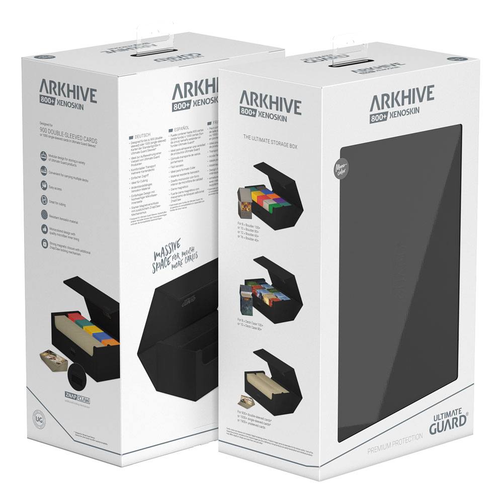 Ultimate Guard Arkhive 800+ Xenoskin -  Black P062001