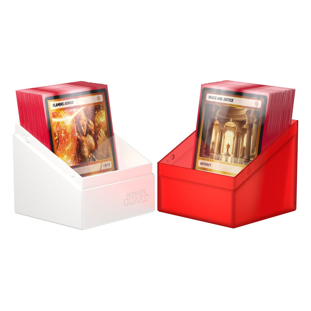 Ultimate Guard Boulder 100+ Synergy - Red/White P062053