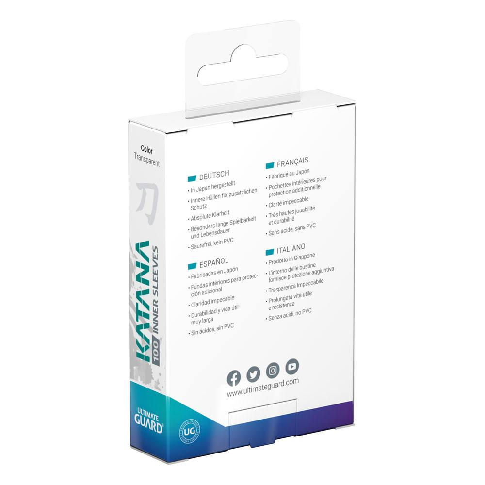 Ultimate Guard Katana Inner Sleeves Standard Size (100) P062057