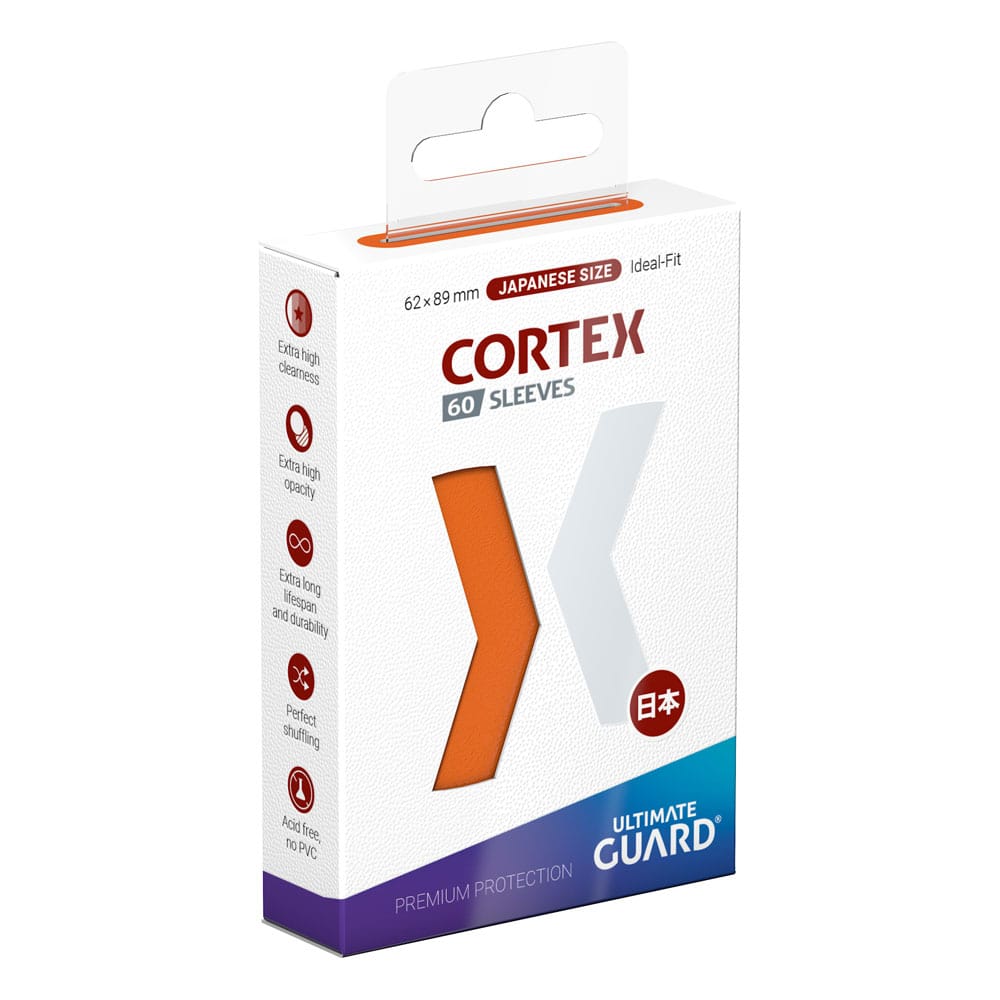 Ultimate Guard Cortex Sleeves Japanese Size (60) - Orange P062101