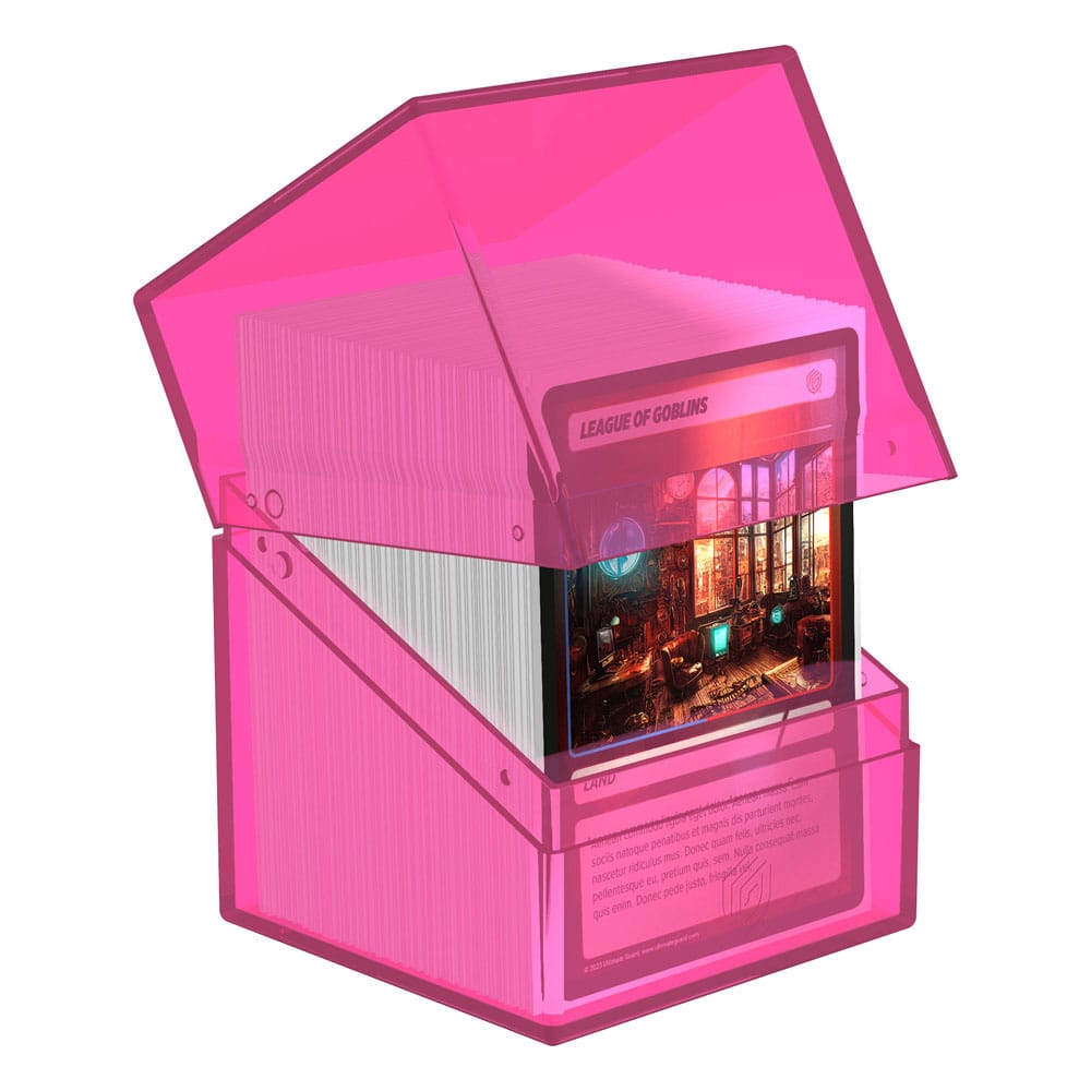 Ultimate Guard Boulder 100+ Clear - Rhodonite P062169