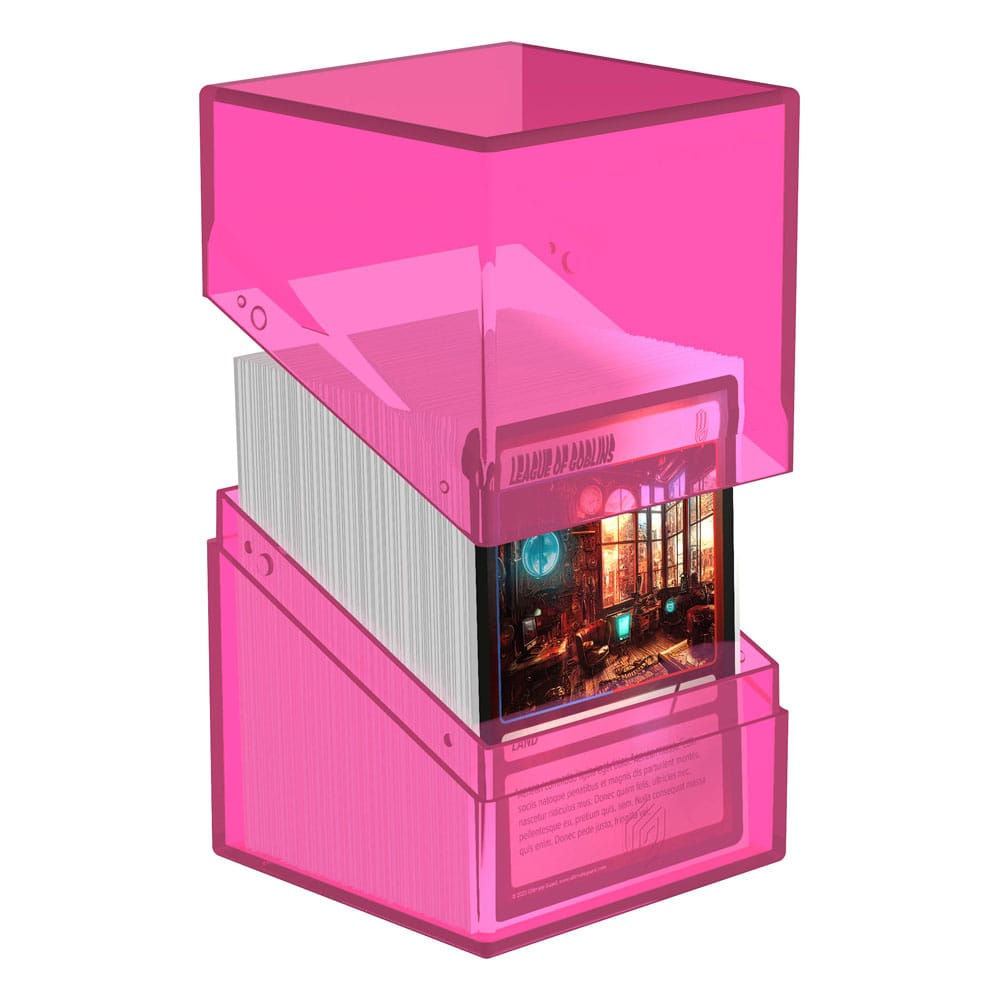 Ultimate Guard Boulder 100+ Clear - Rhodonite P062169