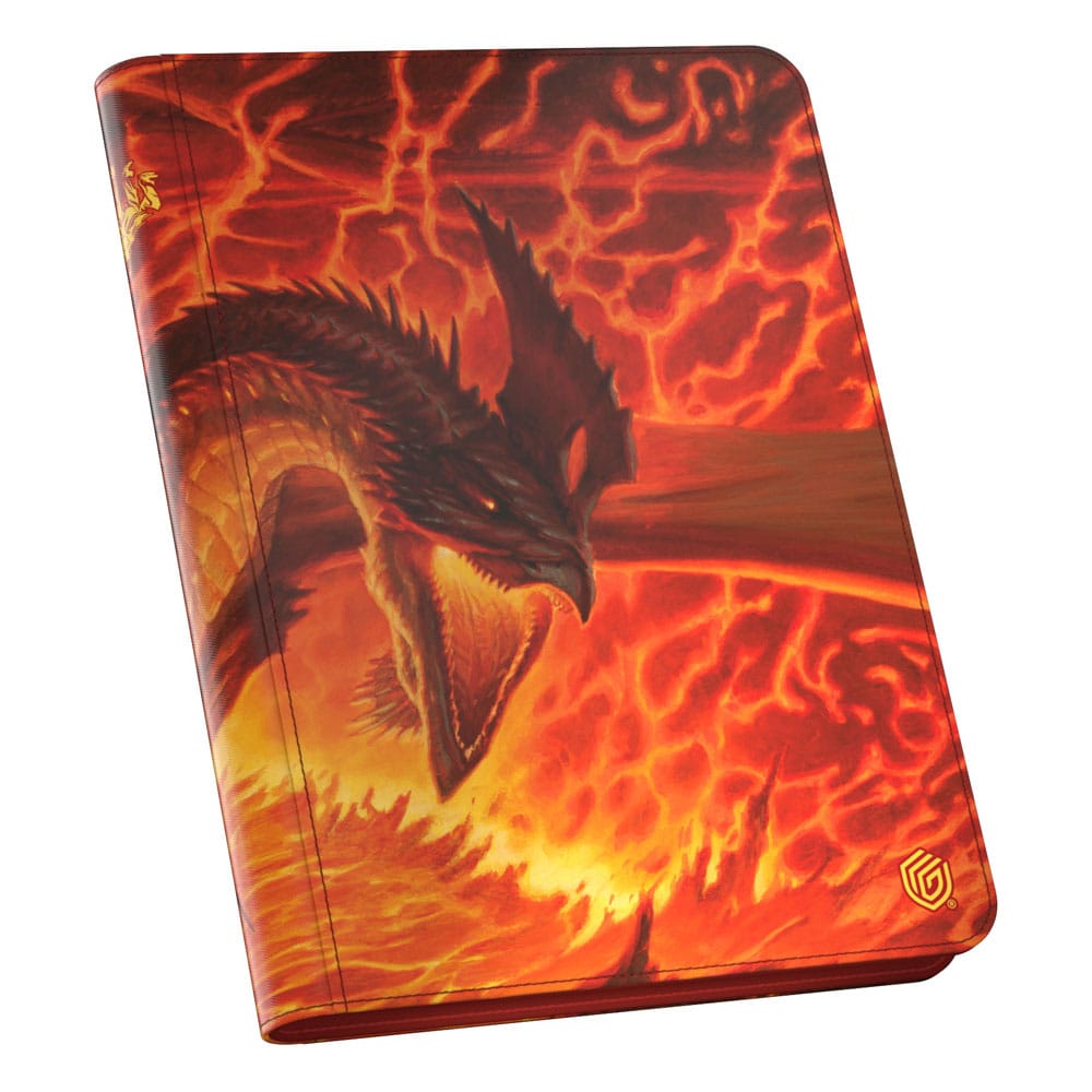 Ultimate Guard Zipfolio 360 Xenoskin Magic: The Gathering "Tarkir: Dragonstorm" -  Magmatic Hellkite P062203