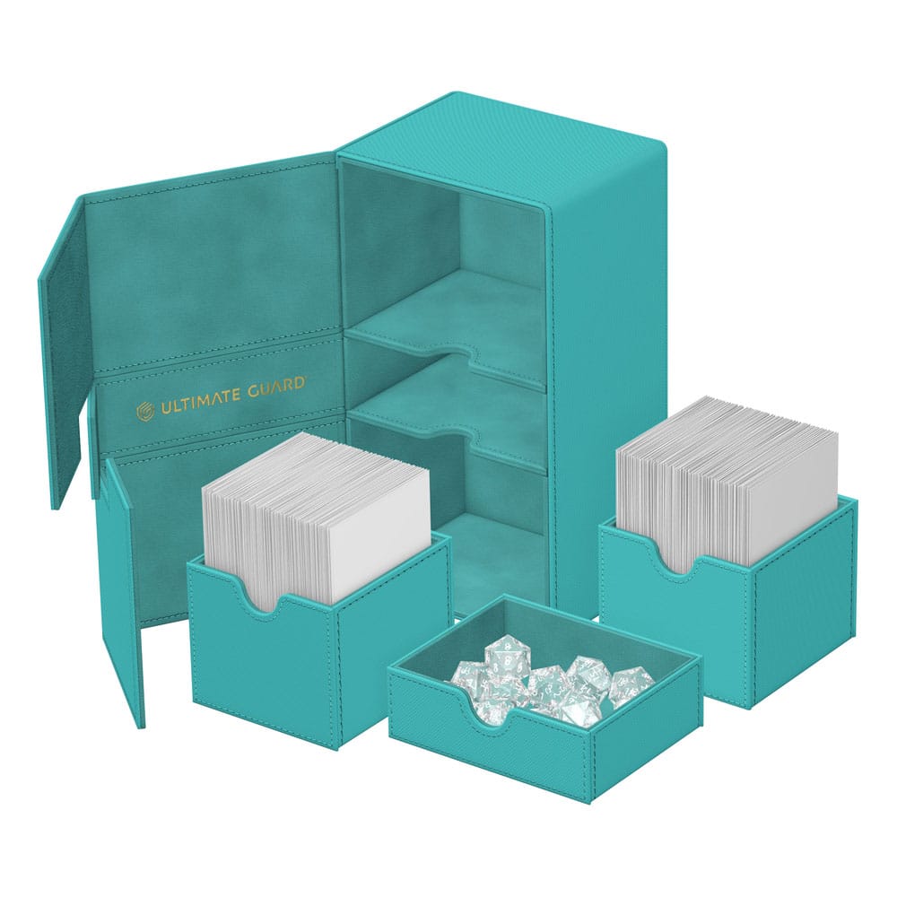 Ultimate Guard Twin Flip'n'Tray 200+ Xenoskin "Summer Edition 2025" - Lagoon P062268