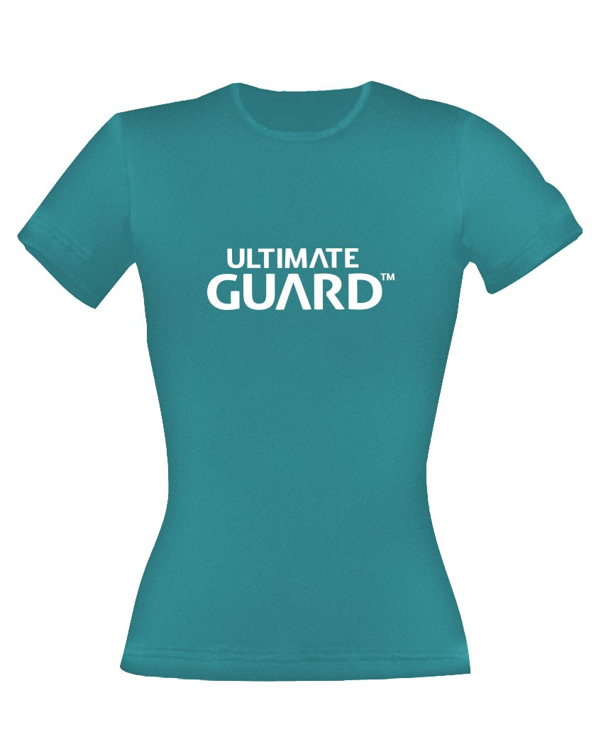 Ultimate Guard Ladies T-Shirt Wordmark Petrol Blue P065141