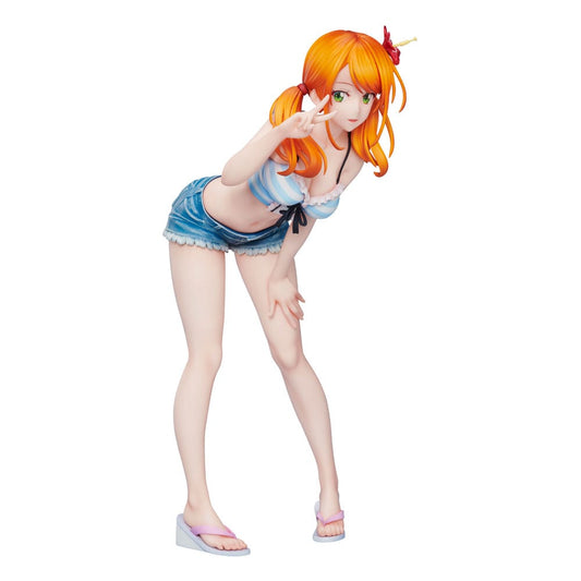The Café Terrace and Its Goddesses Statue PVC Tsukishima Ryusei 21 cm P062372