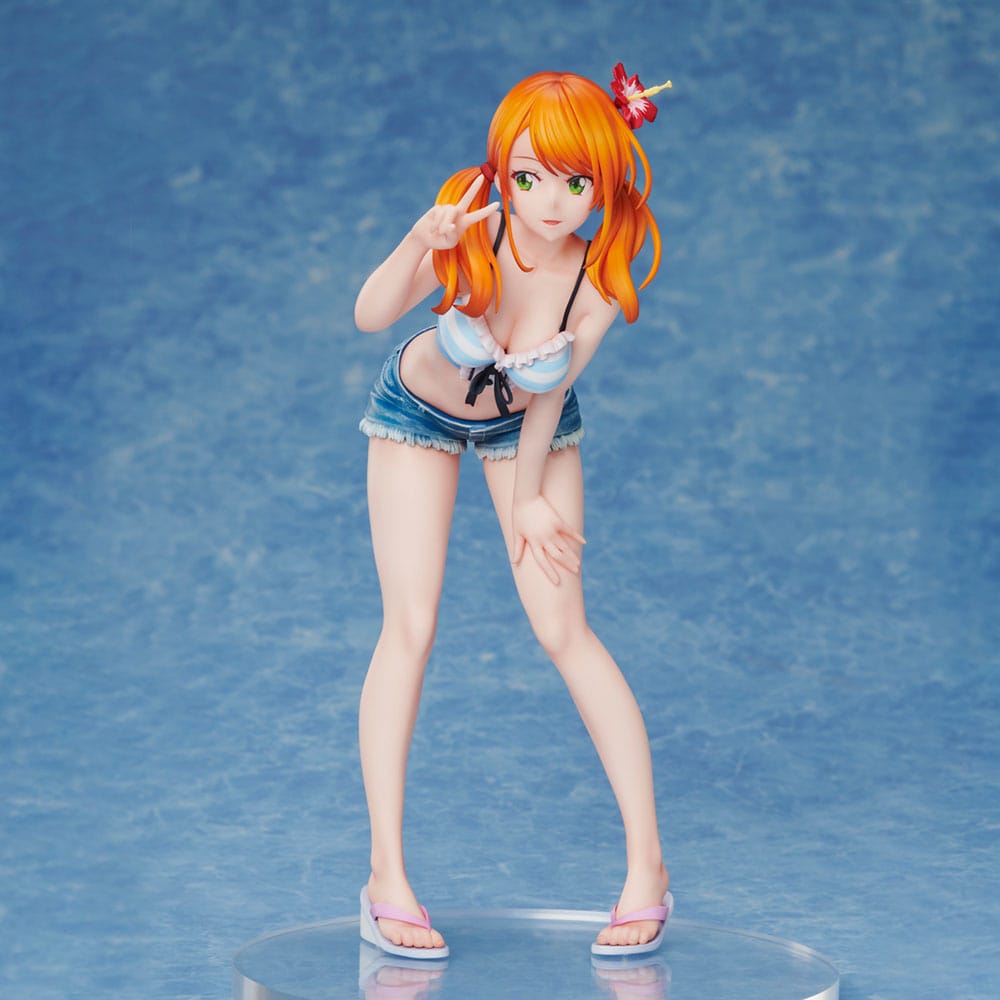 The Café Terrace and Its Goddesses Statue PVC Tsukishima Ryusei 21 cm P062372