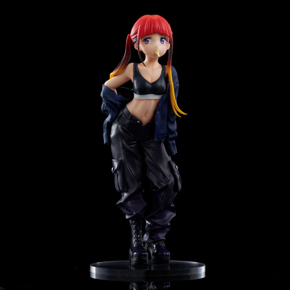 Gridman Universe Zozo Black Collection Statue PVC Chise Asukagawa 21 cm P062387