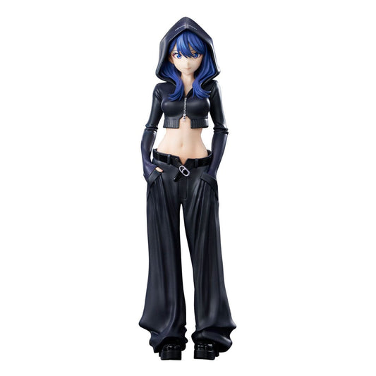 Gridman Universe Zozo Black Collection Statue PVC Rikka Takarada 24 cm P062388