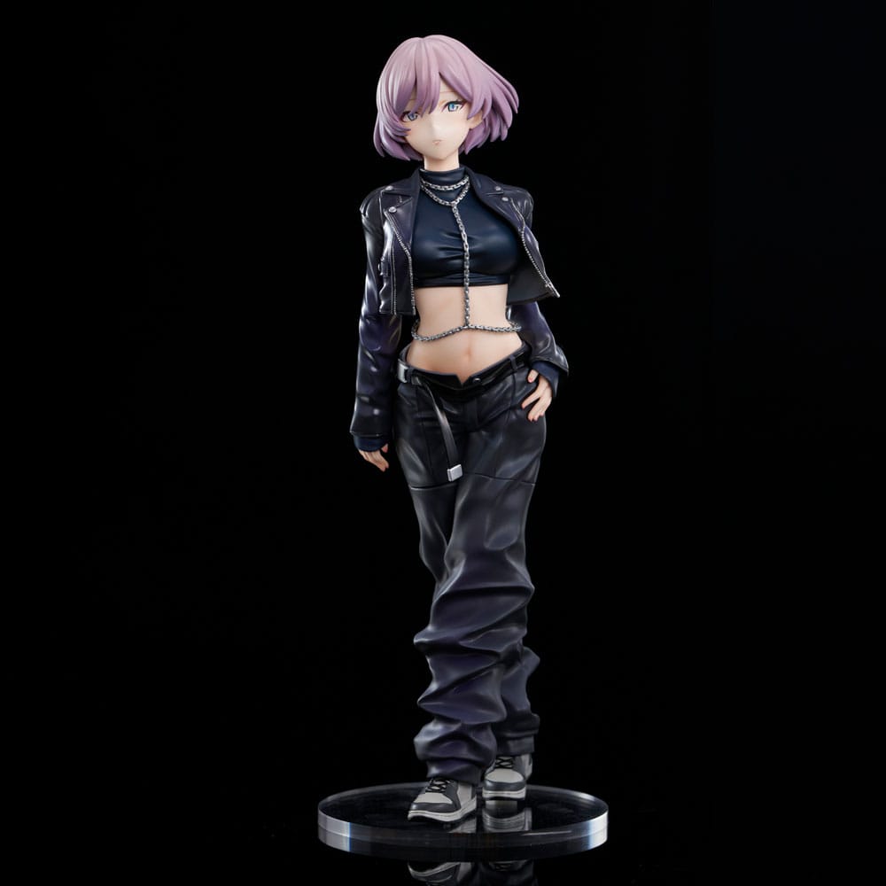 Gridman Universe Zozo Black Collection Statue PVC Mujina 25 cm P062393