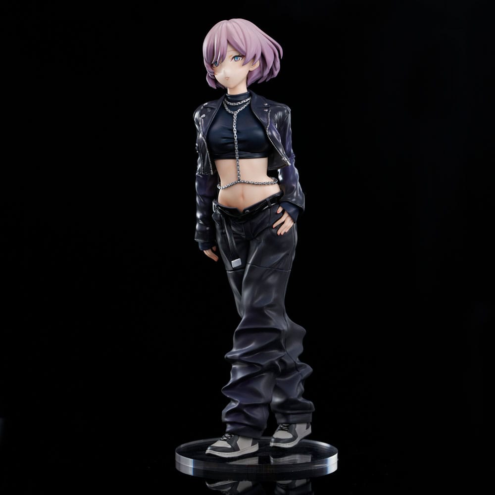 Gridman Universe Zozo Black Collection Statue PVC Mujina 25 cm P062393