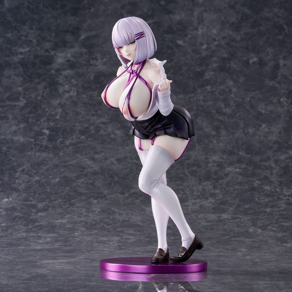 Original Character PVC Statue Silver-haired girl Illustration by Mitsudoue 25 cm P062397