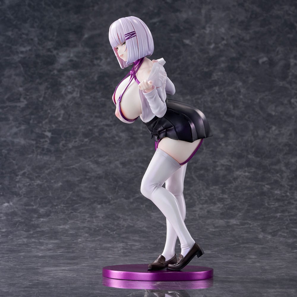 Original Character PVC Statue Silver-haired girl Illustration by Mitsudoue 25 cm P062397