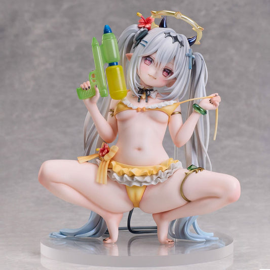 Original Character PVC Statue 1/6 Silver-Haired Girl Illustrated by Chihiro 18 cm P065226