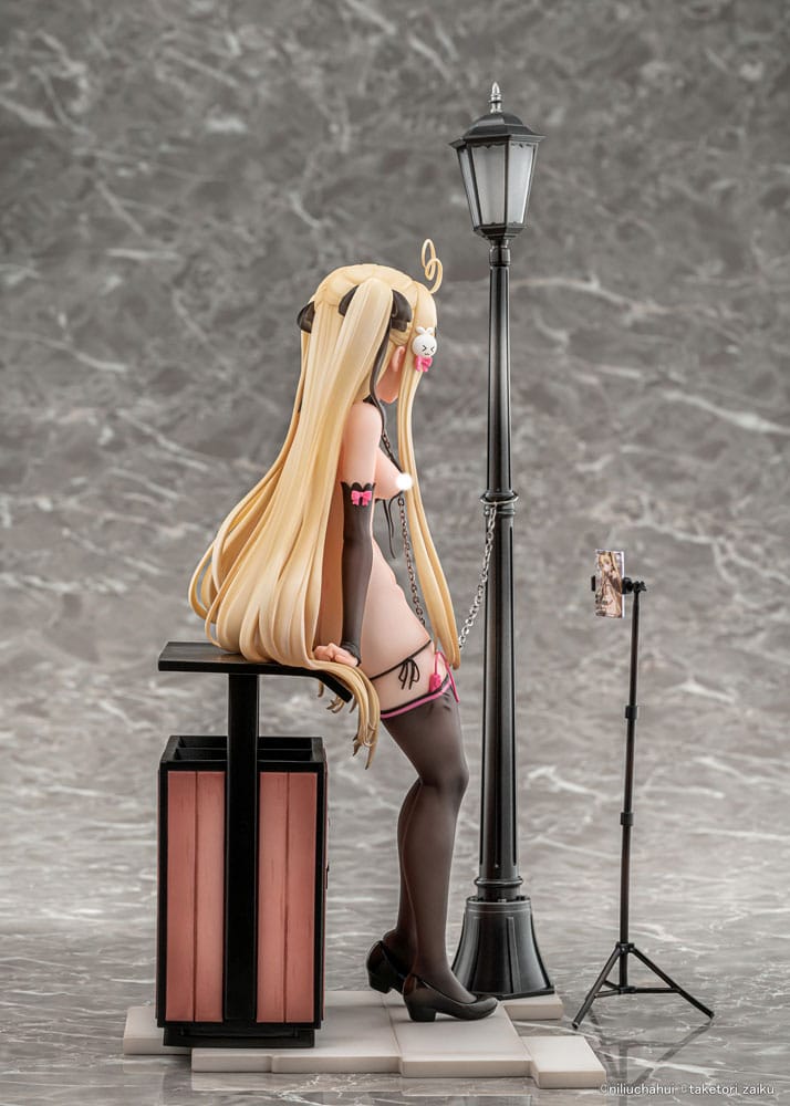 Original Character PVC Statue 1/6 Gyakuryuu Chakai Asaba Tokisaki Illustration By Taketori Zaiku 25 cm P062646