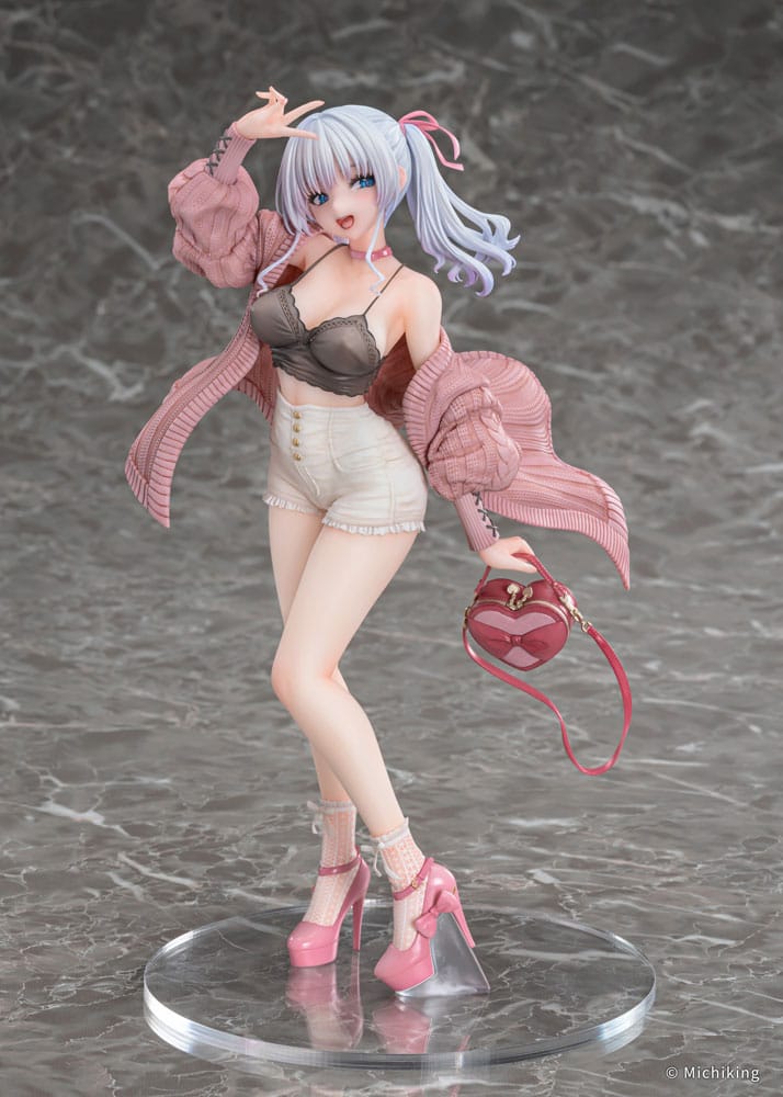 Original Character PVC Statue 1/6 Shion Passion Pink Illustration by Michiking 27 cm P062651