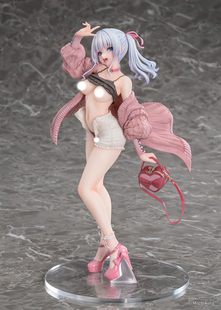 Original Character PVC Statue 1/6 Shion Passion Pink Illustration by Michiking 27 cm P062651