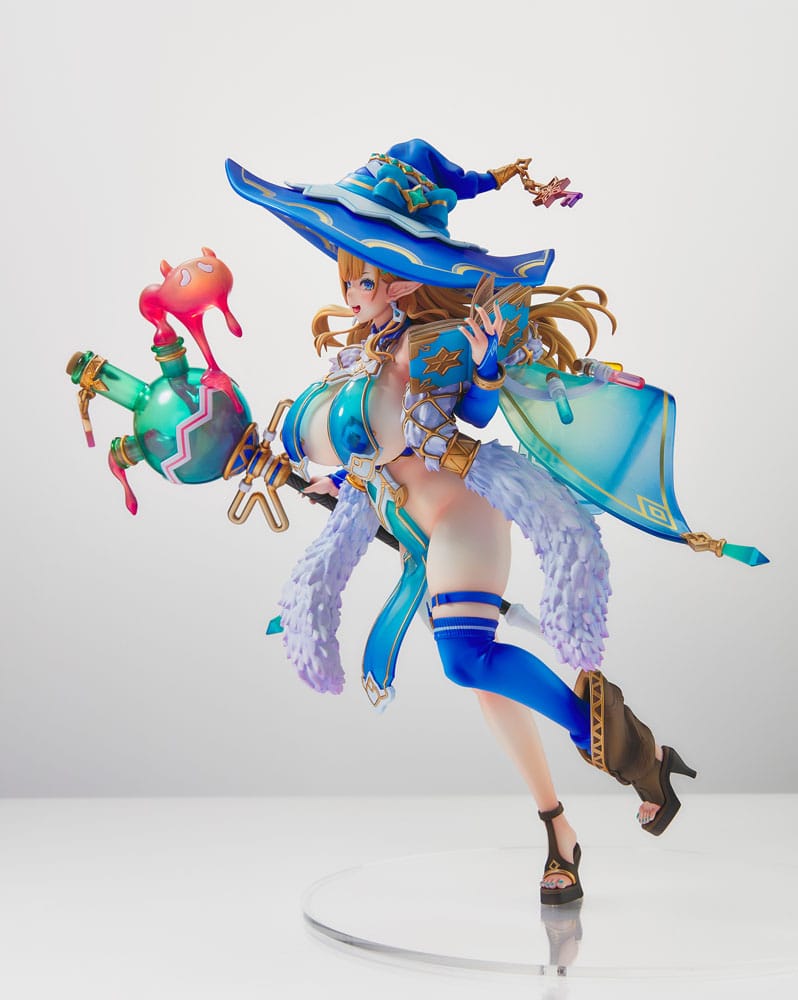 Original Character Elf Village Series PVC Statue 1/6 15th Villager Milklinde Antenna 25 cm P062665