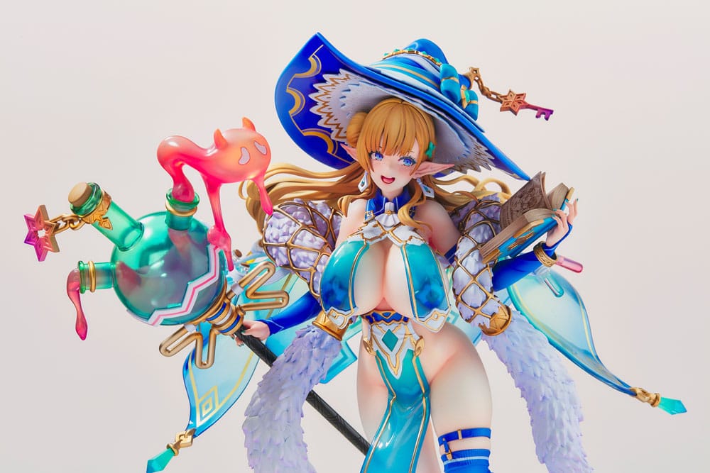 Original Character Elf Village Series PVC Statue 1/6 15th Villager Milklinde Antenna 25 cm P062665