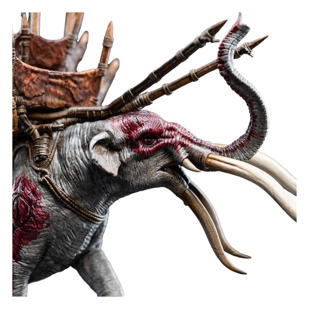 Lord of the Rings Mini Statue Mumak in Battle 17 cm P062799