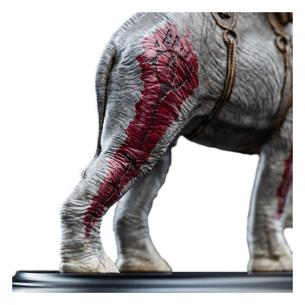 Lord of the Rings Mini Statue Mumak in Battle 17 cm P062799