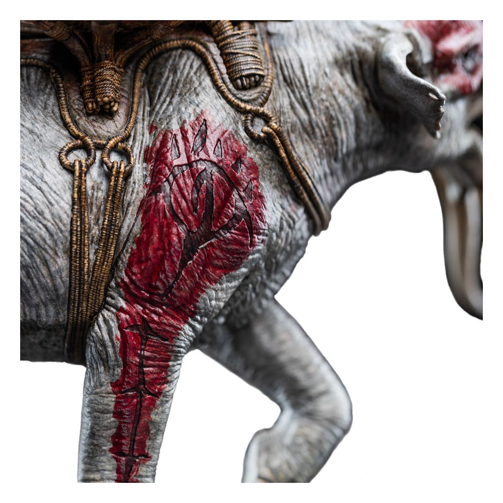 Lord of the Rings Mini Statue Mumak in Battle 17 cm P062799